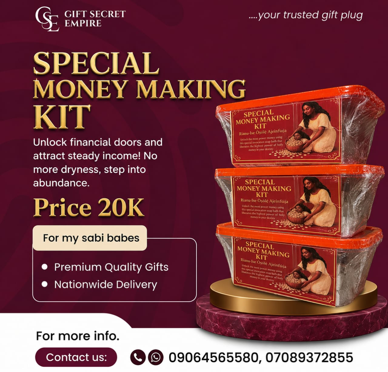 Special Money Making Kit
